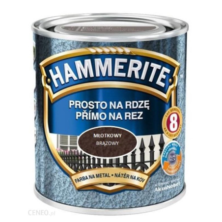 Emalia HAMMERITE czarny matowy 0,7L